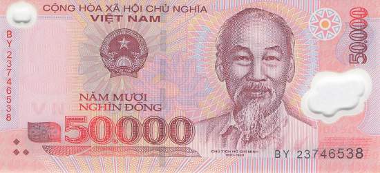 Vietnam p121q 50000 Dong 2023